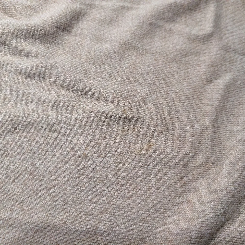 3/$30 Ann Taylor Tan Lace Trimmed V Neck Sweater